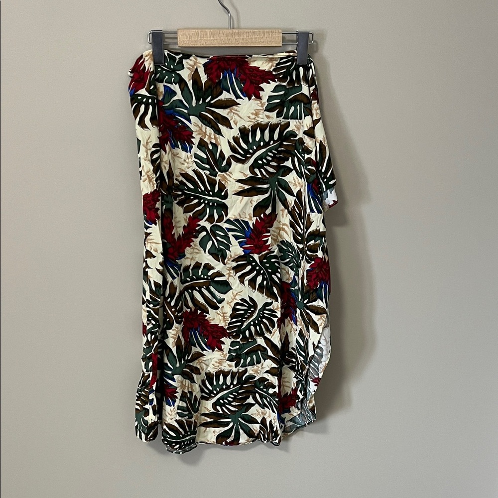 Hilo Hattie The Hawaiian Original Wrap Sarong Skirt Floral Tropical Print O/S